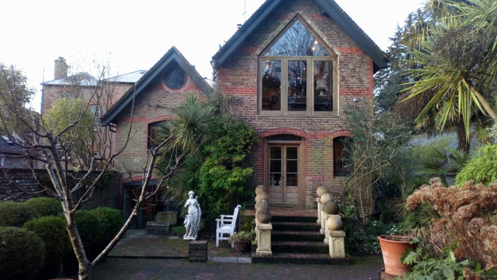 Domestic building in West Sussex before extension