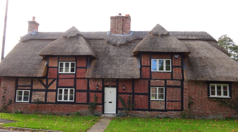 New thatched roof